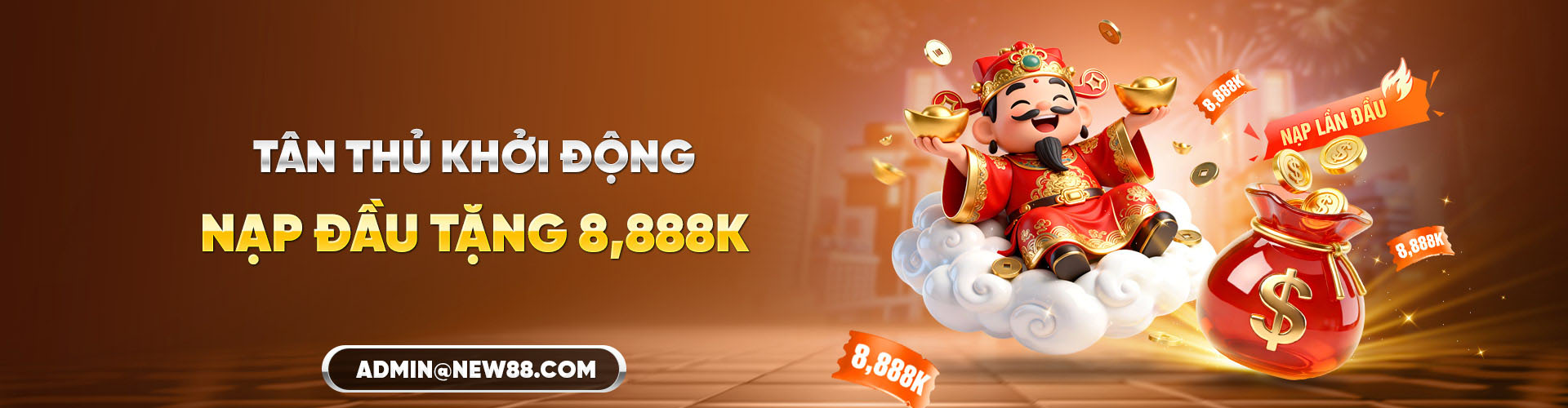 New88 Tặng Nạp Đầu Tới 8,888K